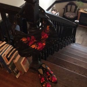 Shoes and matching purse